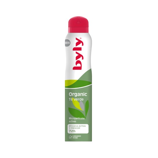 Byly Organic Extra Fresh Déodorant Menthe Thé Vert Spray 200ml