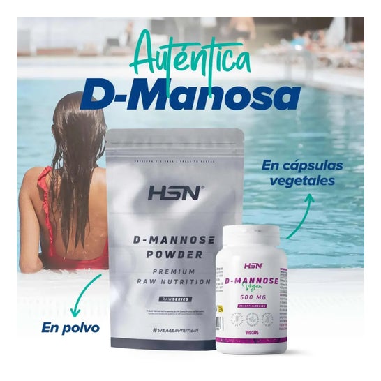 HSN D-Manosa 500mg 120vcaps