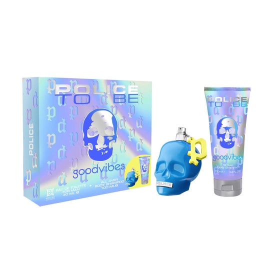 Police To Be Goodvibes Coffret EDT Homme 40 ml + Shampooing 100 ml