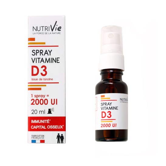 Nutrivie Spray Vitamine D3 2000 Ui 20ml