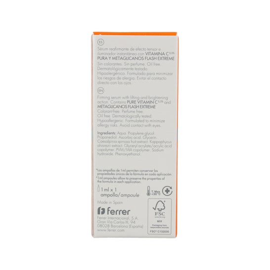 Ampoules Repavar Revitalizing Extreme Flash 1 Ampoule