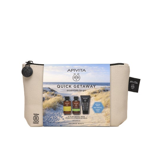 Apivita Quick Getaway Pack Essentials To Go