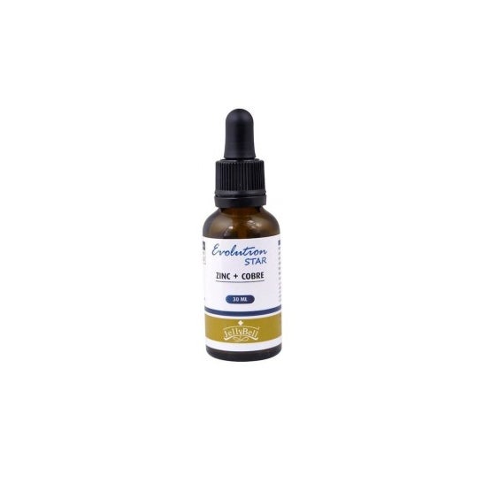 Jellybell Evolution Star Zinc + Cuivre 30 Ml