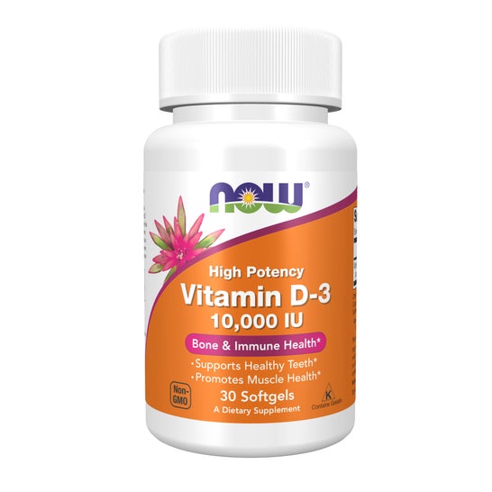 Now Vitamina D3 10000 Ui 120caps Now Vitamina D3 10000 Ui 120caps