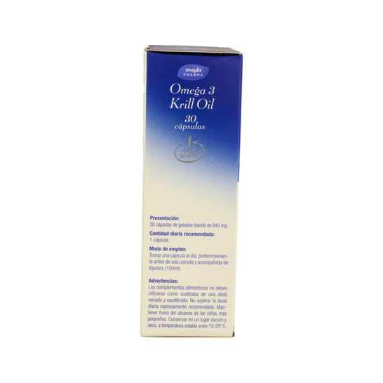 Mayla Omega-3 Huile de Krill 30caps