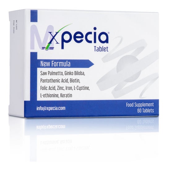 Xpecia Tablet New Formula Hair Hommes 60 Pastilles