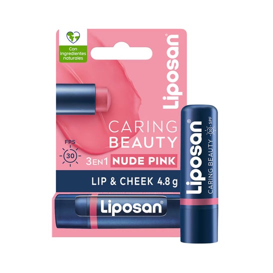 Liposan Caring Beauty Baume Lèvres Nude Pink 4.8 g