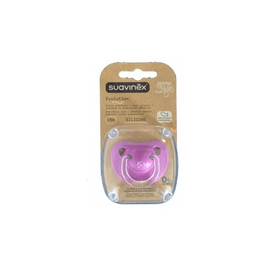 Suavinex™ Evolution chupete silicona +6 meses 1ud