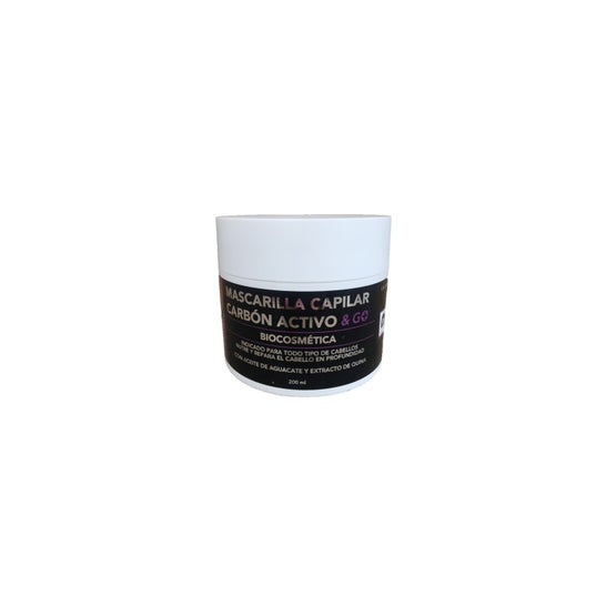 & Go Masque Capillaire au Charbon Actif 250ml