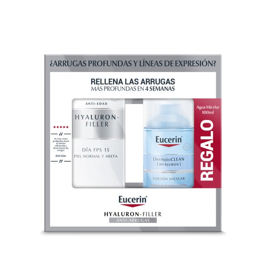 Journée du remplisseur Eucerin Hilauron PNM+ Pack de solutions micellaires