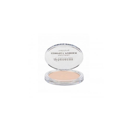 Benecos poudre compacte porcelaine couleur 9g 1ud 1ud