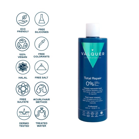 Shampooing Valquer Total Repair 400ml