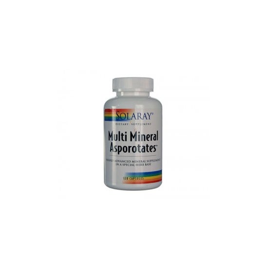 Solaray Mega Multi Mineral Mineral 120caps Soleil
