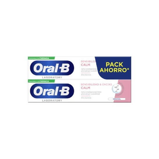 Oral-B Calm Gum & Sensitivity Dentifrice 2x100ml