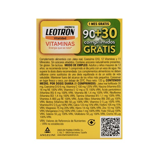 Vitamines Leotron 90comp + 30comp