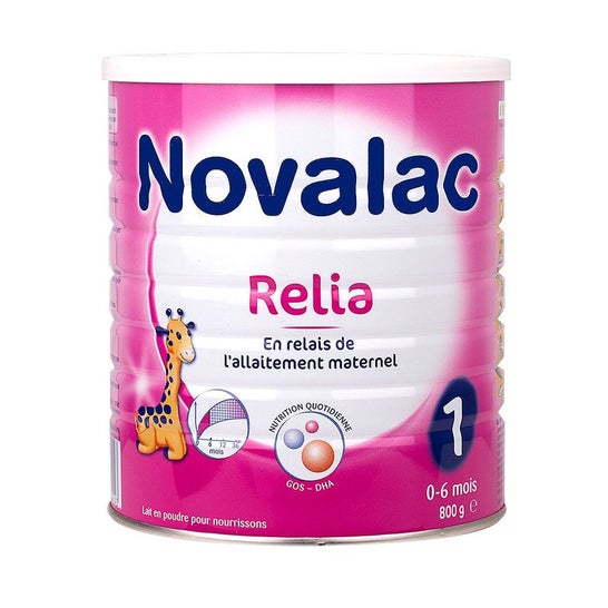 Relia lait 1er âge 800 g Novalac