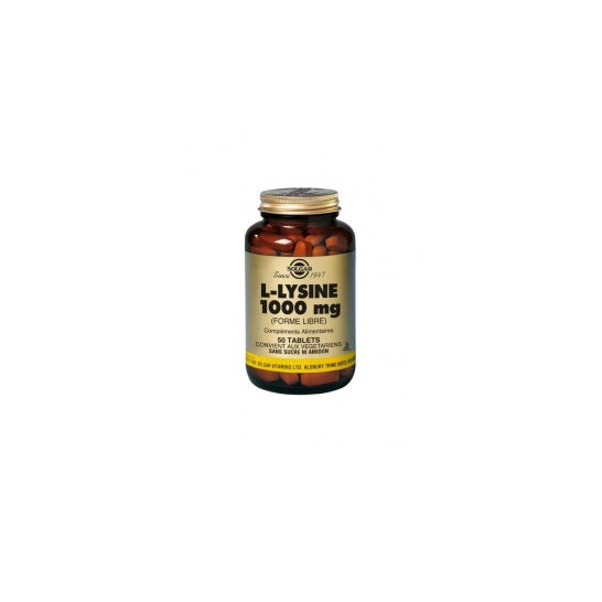 Solgar L-Lysine 1000 mg 50 Capsules