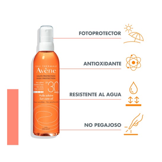 Avène Huile Solaire SPF30+ 200ml