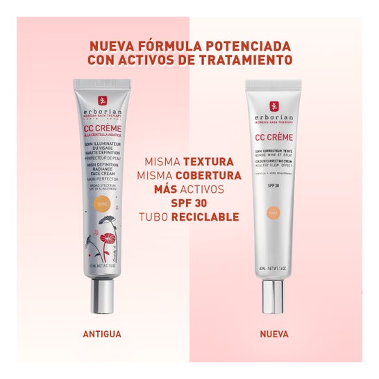 Erborian CC Crème Soin Correcteur Teinté Caramel 40 ml