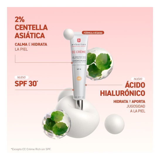 Erborian CC Crème Soin Correcteur Teinté Caramel 40 ml