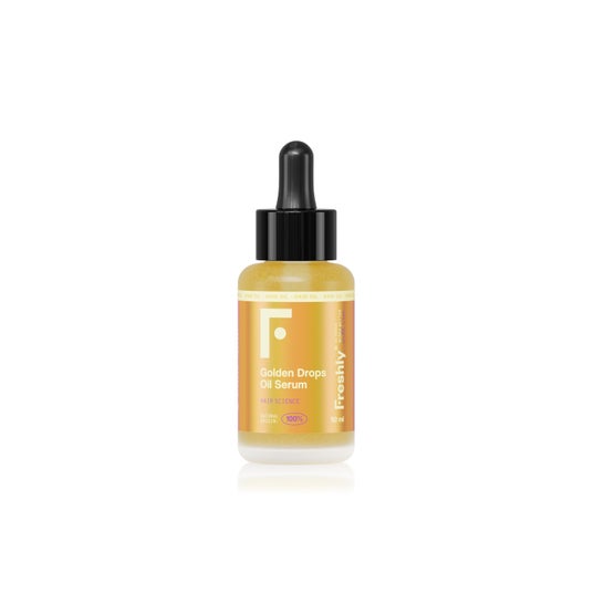 Freshly Cosmetics Golden Drops Óleo Sérum Capilar 50ml Freshly Cosmetics Golden Drops Óleo Sérum Capilar 50ml