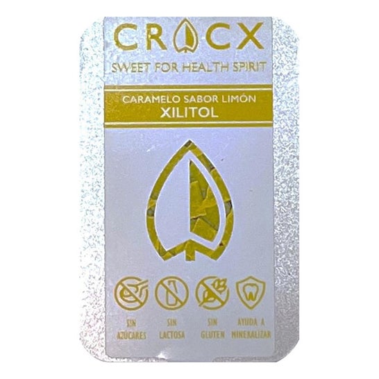 Cracx Caramelo Xilitol Limón 35g