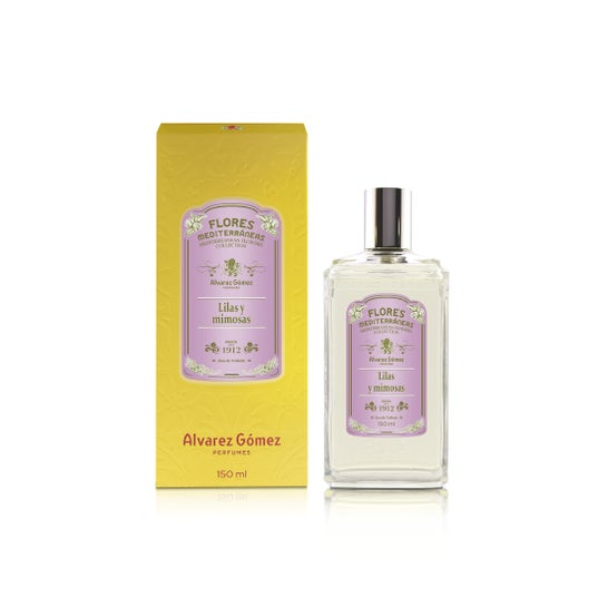 Alvarez Gomez Spray de fleurs méditerranéennes de lilas et de mimosa 150 ml