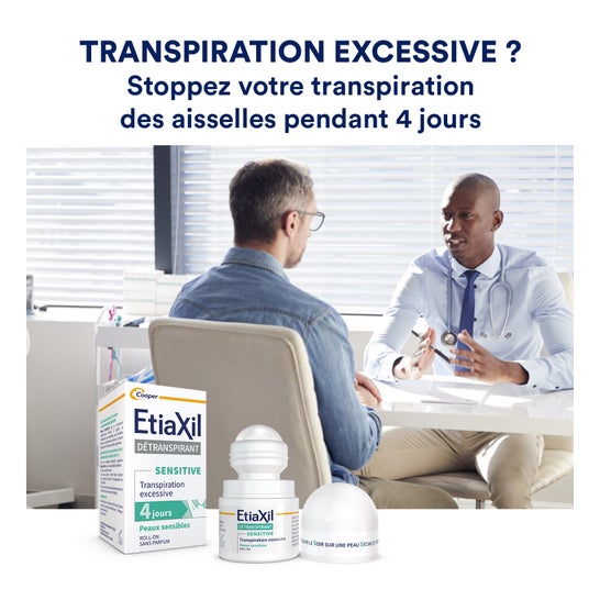 Etiaxil Détranspirant Sensitive Peaux Sensibles Roll-On 2x15ml