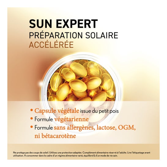 Oenobiol Sun Expert Préparation Solaire Accélérée 15 Capsules