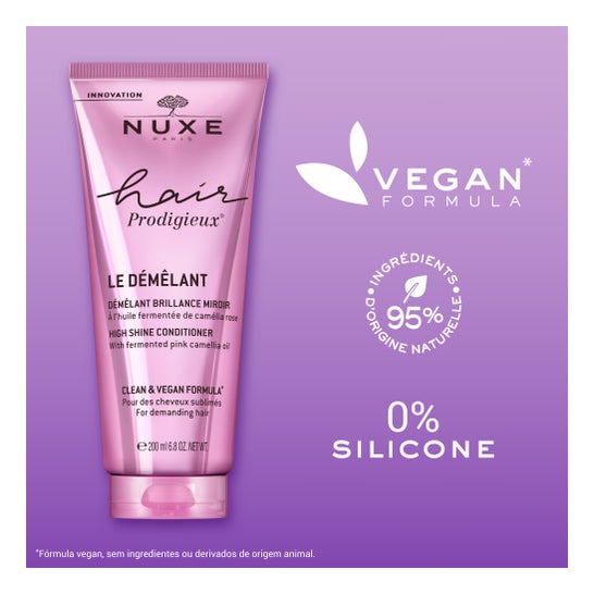 Nuxe Hair Prodigieux Démêlant Brillance Miroir 200ml