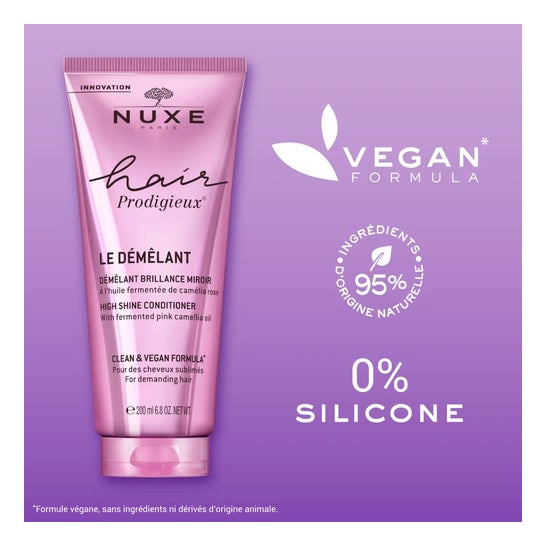 Nuxe Hair Prodigieux Démêlant Brillance Miroir 200ml