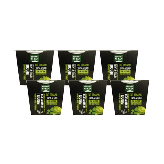 NaturGreen Pack Crème de Brocoli au Pesto Vert Bio 6x310g