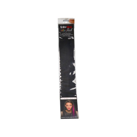 Funky Diva Extensions Color Flash Black Flash 1ut