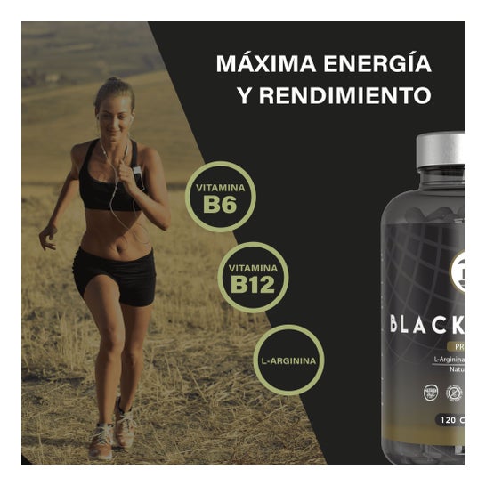HN Pack Black Maca Premium 120 caps + Collagène Marin 120 caps