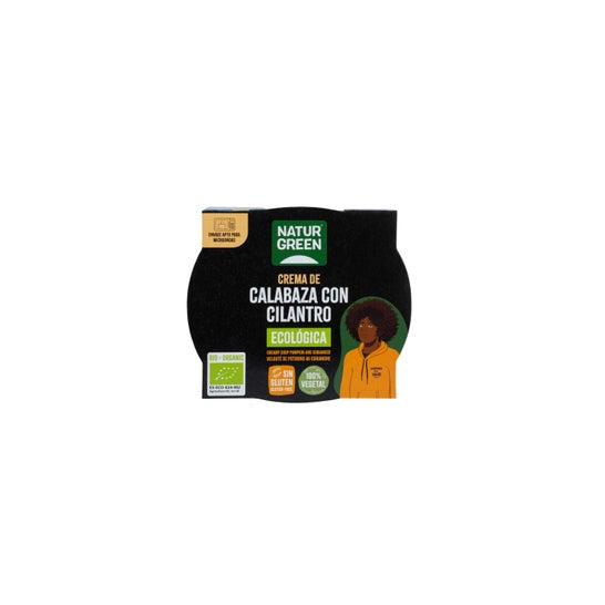 Naturgreen Organic Pumpkin & Cilantro Crème 310 g