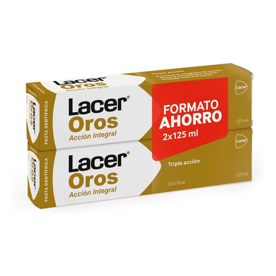 Lacer Oros Pasta Duplo 2 x 125 ml