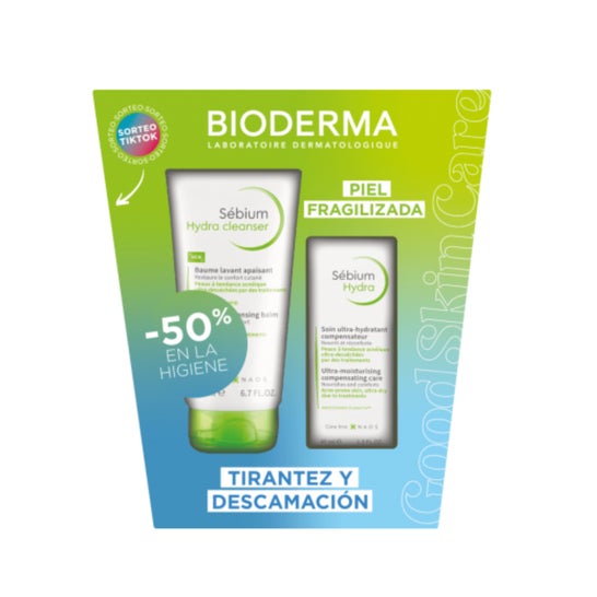 Bioderma Sebium Hydra Crème 40 ml + Sebium Hydra Cleanser 200 ml