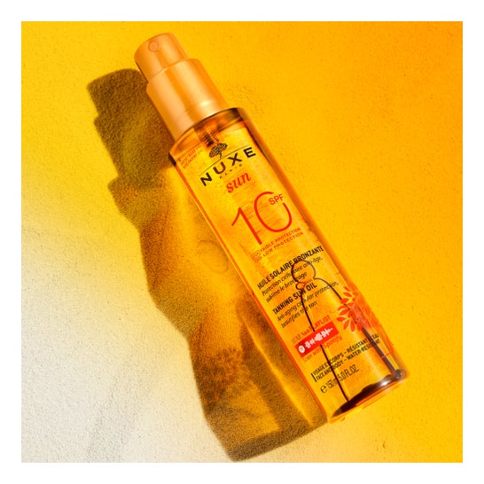 Nuxe Sun Huile Bronzante Faible Protection SPF10 150ml