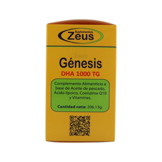 Zeus Genesis Dha Tg 1000 120 Capsules
