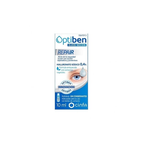 Optiben Dry Eyes Repair  Bouteille 10ml