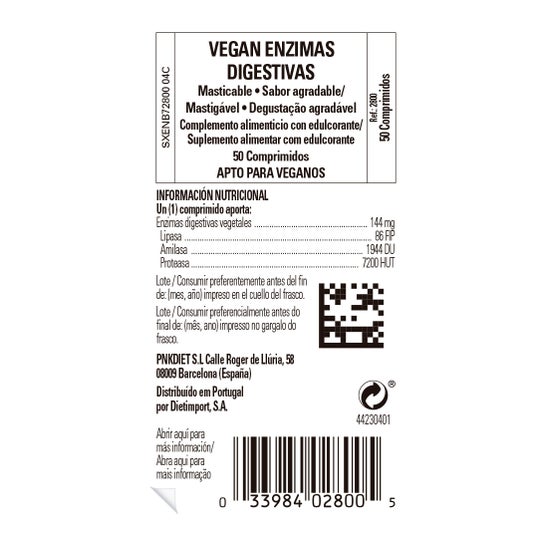 Solgar Vegetarian Digestive Enzymes 50 Comprimés
