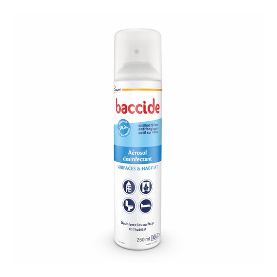 Baccide Aérosol Désinfectant Surface et Air 250ml