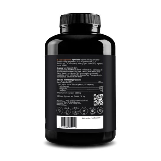 Zenement Extrait Reishi 12000mg Vitamine C 180caps