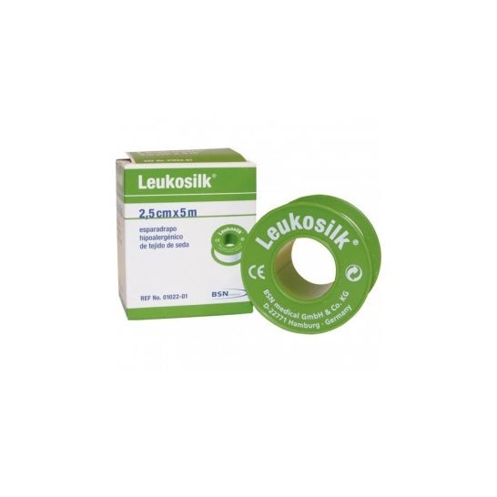 Pansement hypoallergénique Leukosilk 1ud