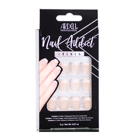 Ardell Kit Nail Addict Classic French Tip