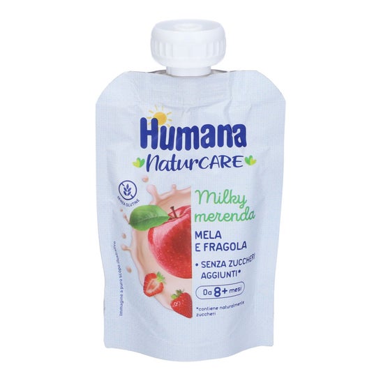 Humana Milkymerenda Pomme Fraise 100g