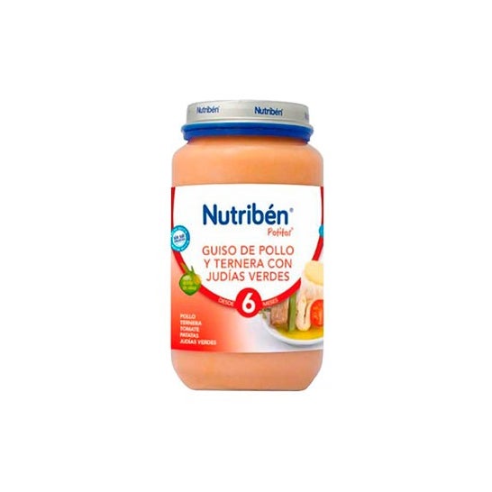 Nutribén® Ragoût de Poulet et Veau aux Haricots Verts 250 g