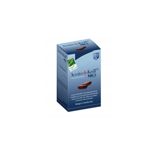 100% Natural Huile De Krill NKO 120 Capsules