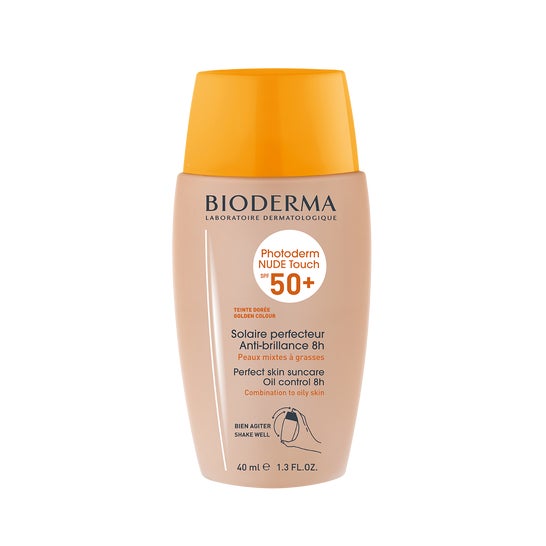 Bioderma Photoderm Nude Touch SPF 50+ Teinte Dorée 40 ml
