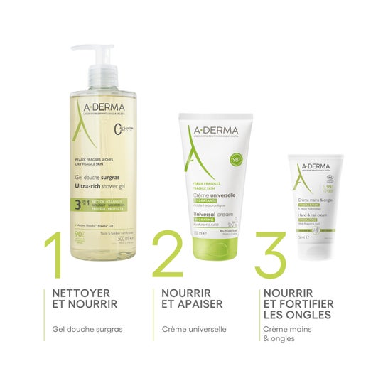 A-Derma Gel Douche Surgras 750ml